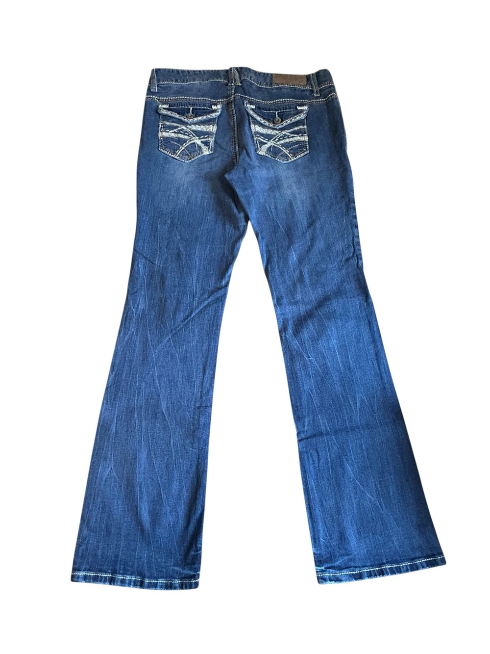 Amethyst Rachel Bootcut Distressed Stretch Jeans Size 13 - Picture 2 of 13